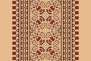 Motif folklore pattern Seamless Australian aboriginal pattern Motif embroidery, Pixel Ikat embroidery Design for Print jacquard slavic pattern folklore pattern kente arabesque vector