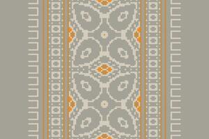 Motif folklore pattern Seamless Mughal architecture Motif embroidery, Pixel Ikat embroidery Design for Print lace pattern turkish ceramic ancient egypt art jacquard pattern vector