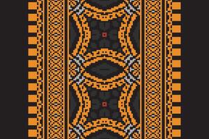 Motif folklore pattern Seamless Scandinavian pattern Motif embroidery, Pixel Ikat embroidery Design for Print tapestry floral kimono repeat pattern lacing spanish motif vector