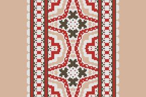 Motif folklore pattern Seamless Scandinavian pattern Motif embroidery, Pixel Ikat embroidery Design for Print lace pattern turkish ceramic ancient egypt art jacquard pattern vector