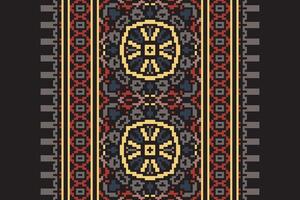 Motif folklore pattern Seamless Scandinavian pattern Motif embroidery, Pixel Ikat embroidery Design for Print australian curtain pattern geometric pillow model kurti mughal flowers vector