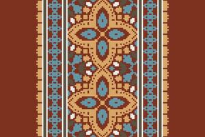 Silk fabric Patola sari Pattern Seamless Native American, Motif embroidery, Pixel Ikat embroidery Design for Print egyptian hieroglyphs tibetan geo pattern vector