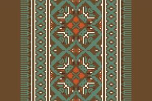Silk fabric Patola sari Pattern Seamless Australian aboriginal pattern Motif embroidery, Pixel Ikat embroidery Design for Print indigenous art aboriginal art pattern floral kurti mughal border vector