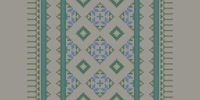 Navajo pattern Seamless Native American, Motif embroidery, Pixel Ikat embroidery Design for Print scarf hijab pattern kerchief Pixel Ikat Silk kurti model mughal patterns vector