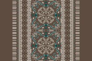 Nordic pattern Seamless Native American, Motif embroidery, Pixel Ikat embroidery Design for Print australian curtain pattern geometric pillow model kurti mughal flowers vector