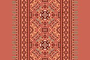 Nordic pattern Seamless Australian aboriginal pattern Motif embroidery, Pixel Ikat embroidery Design for Print tie dyeing pillowcase sambal puri kurti mughal architecture vector