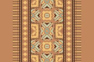 Nordic pattern Seamless Australian aboriginal pattern Motif embroidery, Pixel Ikat embroidery Design for Print endless arabesque cloth dupatta shawl bandana print silk kurta men vector