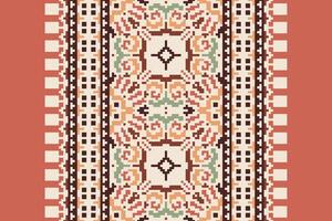 Nordic pattern Seamless Australian aboriginal pattern Motif embroidery, Pixel Ikat embroidery Design for Print lace pattern turkish ceramic ancient egypt art jacquard pattern vector