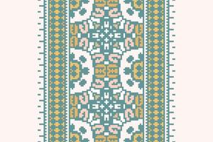 Nordic pattern Seamless Australian aboriginal pattern Motif embroidery, Pixel Ikat embroidery Design for Print australian curtain pattern geometric pillow model kurti mughal flowers vector