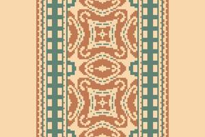 Nordic pattern Seamless Scandinavian pattern Motif embroidery, Pixel Ikat embroidery Design for Print lace pattern turkish ceramic ancient egypt art jacquard pattern vector