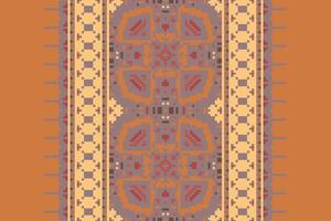 Nordic pattern Seamless Mughal architecture Motif embroidery, Pixel Ikat embroidery Design for Print egyptian hieroglyphs tibetan geo pattern vector