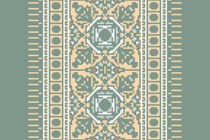 Nordic pattern Seamless Scandinavian pattern Motif embroidery, Pixel Ikat embroidery Design for Print egyptian hieroglyphs tibetan geo pattern vector