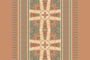 Nordic pattern Seamless Scandinavian pattern Motif embroidery, Pixel Ikat embroidery Design for Print jacquard slavic pattern folklore pattern kente arabesque vector