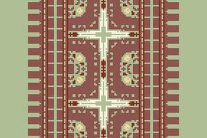 Navajo pattern Seamless Native American, Motif embroidery, Pixel Ikat embroidery Design for Print australian curtain pattern geometric pillow model kurti mughal flowers vector
