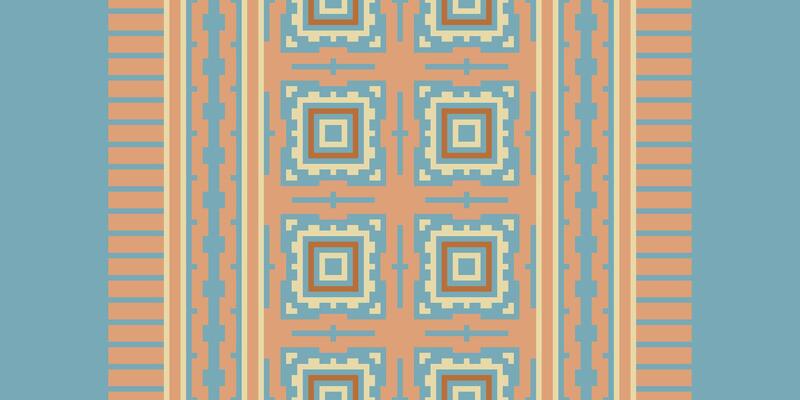 Navajo pattern Seamless Bandana print silk Motif embroidery, Pixel Ikat embroidery Design for Print 60s paisley tie dye damascus ornament rugs hipster kurta pajama