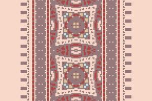 Navajo pattern Seamless Bandana print silk Motif embroidery, Pixel Ikat embroidery Design for Print scandinavian pattern saree ethnic nativity gypsy pattern vector