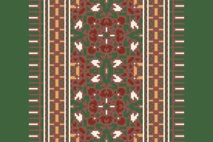 Navajo pattern Seamless Native American, Motif embroidery, Pixel Ikat embroidery Design for Print scandinavian pattern saree ethnic nativity gypsy pattern vector