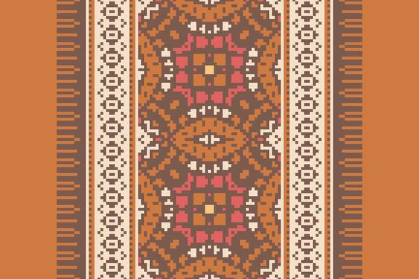 Navajo pattern Seamless Bandana print silk Motif embroidery, Pixel Ikat embroidery Design for Print lace pattern seamless pattern vintage shibori jacquard seamless