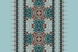 Navajo pattern Seamless Australian aboriginal pattern Motif embroidery, Pixel Ikat embroidery Design for Print indonesian batik motif embroidery native american kurta mughal design vector