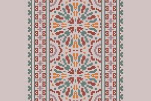 Navajo pattern Seamless Australian aboriginal pattern Motif embroidery, Pixel Ikat embroidery Design for Print lace pattern seamless pattern vintage shibori jacquard seamless vector