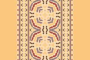 Navajo pattern Seamless Mughal architecture Motif embroidery, Pixel Ikat embroidery Design for Print australian curtain pattern geometric pillow model kurti mughal flowers vector
