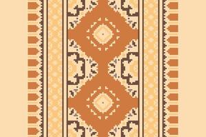 Navajo pattern Seamless Mughal architecture Motif embroidery, Pixel Ikat embroidery Design for Print tie dyeing pillowcase sambal puri kurti mughal architecture vector