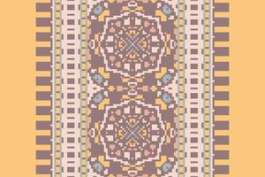 Navajo pattern Seamless Scandinavian pattern Motif embroidery, Pixel Ikat embroidery Design for Print lace pattern seamless pattern vintage shibori jacquard seamless vector