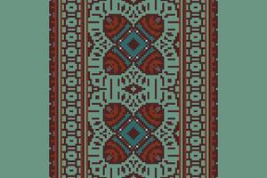 Navajo pattern Seamless Mughal architecture Motif embroidery, Pixel Ikat embroidery Design for Print egyptian hieroglyphs tibetan geo pattern vector