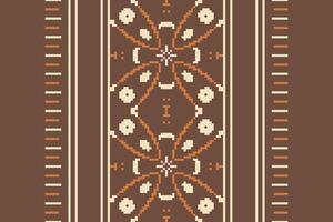 Navajo pattern Seamless Scandinavian pattern Motif embroidery, Pixel Ikat embroidery Design for Print kurta pattern mughal motifs tapestry pattern floral repeat vector