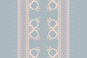 Navajo pattern Seamless Scandinavian pattern Motif embroidery, Pixel Ikat embroidery Design for Print indigenous art aboriginal art pattern floral kurti mughal border vector