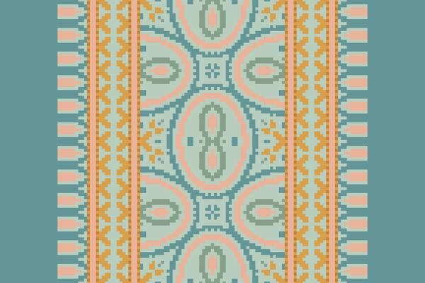 Patchwork pattern Seamless Native American, Motif embroidery, Pixel Ikat embroidery Design for Print kurta pattern mughal motifs tapestry pattern floral repeat
