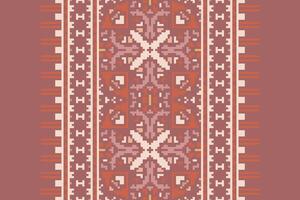 Patchwork pattern Seamless Bandana print silk Motif embroidery, Pixel Ikat embroidery Design for Print pattern vintage flower folk navajo patchwork pattern vector