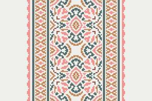Patchwork pattern Seamless Australian aboriginal pattern Motif embroidery, Pixel Ikat embroidery Design for Print kurta pattern mughal motifs tapestry pattern floral repeat vector