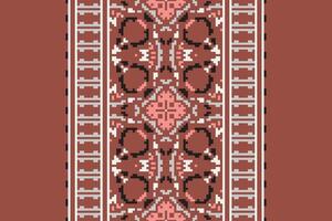 Patchwork pattern Seamless Australian aboriginal pattern Motif embroidery, Pixel Ikat embroidery Design for Print tapestry floral kimono repeat pattern lacing spanish motif vector