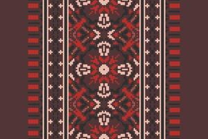 Patchwork pattern Seamless Australian aboriginal pattern Motif embroidery, Pixel Ikat embroidery Design for Print figure tribal ink on cloth patola sari vector
