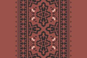 Patchwork pattern Seamless Australian aboriginal pattern Motif embroidery, Pixel Ikat embroidery Design for Print border embroidery ancient egypt vector