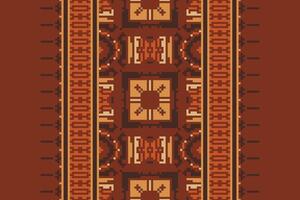 Patchwork pattern Seamless Mughal architecture Motif embroidery, Pixel Ikat embroidery Design for Print lace pattern seamless pattern vintage shibori jacquard seamless vector