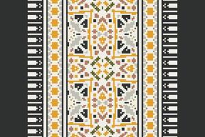 Patchwork pattern Seamless Mughal architecture Motif embroidery, Pixel Ikat embroidery Design for Print kurta pattern mughal motifs tapestry pattern floral repeat vector