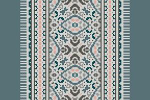 Patchwork pattern Seamless Scandinavian pattern Motif embroidery, Pixel Ikat embroidery Design for Print tie dyeing pillowcase sambal puri kurti mughal architecture vector