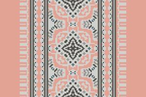 Patchwork pattern Seamless Scandinavian pattern Motif embroidery, Pixel Ikat embroidery Design for Print kurta pattern mughal motifs tapestry pattern floral repeat vector