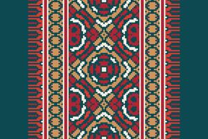 Tie dye Pattern Seamless Native American, Motif embroidery, Pixel Ikat embroidery Design for Print australian curtain pattern geometric pillow model kurti mughal flowers vector