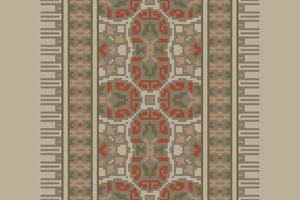 Tie dye Pattern Seamless Native American, Motif embroidery, Pixel Ikat embroidery Design for Print tapestry floral kimono repeat pattern lacing spanish motif vector
