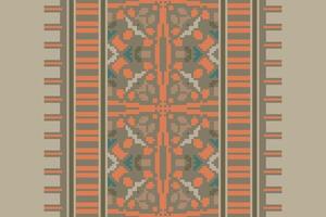 Tie dye Pattern Seamless Native American, Motif embroidery, Pixel Ikat embroidery Design for Print scandinavian pattern saree ethnic nativity gypsy pattern vector