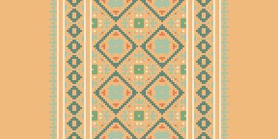 Navajo pattern Seamless Australian aboriginal pattern Motif embroidery, Pixel Ikat embroidery Design for Print indonesian batik motif embroidery native american kurta mughal design vector