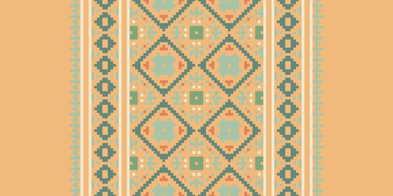 Navajo pattern Seamless Australian aboriginal pattern Motif embroidery, Pixel Ikat embroidery Design for Print indonesian batik motif embroidery native american kurta mughal design