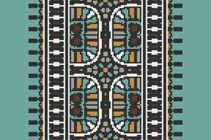 Tie dye Pattern Seamless Australian aboriginal pattern Motif embroidery, Pixel Ikat embroidery Design for Print indonesian batik motif embroidery native american kurta mughal design vector
