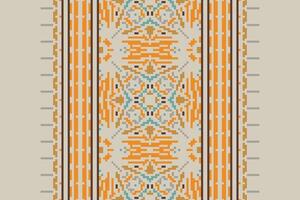 Tie dye Pattern Seamless Australian aboriginal pattern Motif embroidery, Pixel Ikat embroidery Design for Print scarf hijab pattern kerchief Pixel Ikat Silk kurti model mughal patterns vector