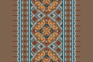 Tie dye Pattern Seamless Bandana print silk Motif embroidery, Pixel Ikat embroidery Design for Print egyptian hieroglyphs tibetan geo pattern vector