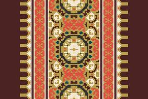 Tie dye Pattern Seamless Bandana print silk Motif embroidery, Pixel Ikat embroidery Design for Print australian curtain pattern geometric pillow model kurti mughal flowers vector