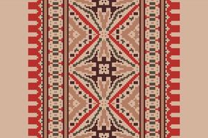 Tie dye Pattern Seamless Mughal architecture Motif embroidery, Pixel Ikat embroidery Design for Print tapestry floral kimono repeat pattern lacing spanish motif vector